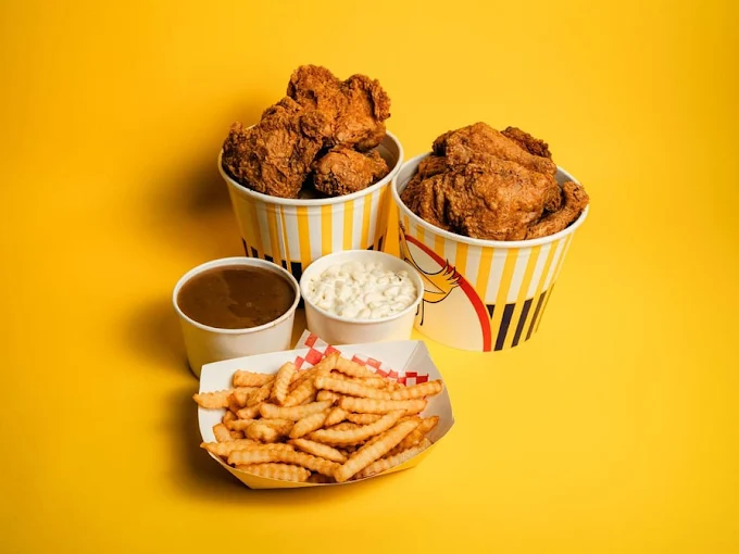 Crispy fried chicken and signature dishes at JoJo's Chicken Shack Saskatoon